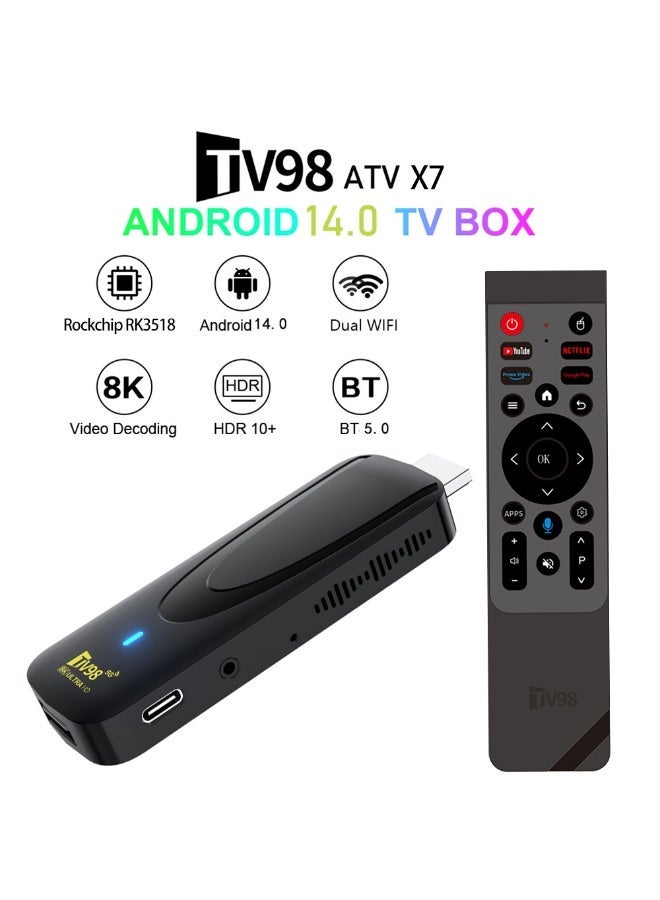 SYXUMLKLS 8K Ultra HD Smart TV Stick, HDR Streaming Device, Google Assistant Voice Control, Chromecast Built-In - Image 4